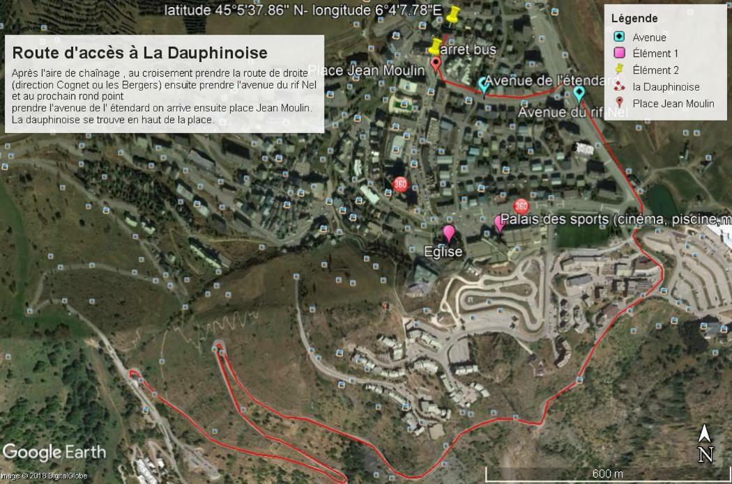 La Dauphinoise Alpe D'Huez Apartment Bagian luar foto